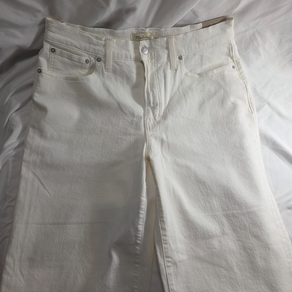 🔥 Madewell “The Perfect Vintage” Wide-Leg Crop Jeans 🔥